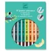 Djeco 10 Feutres Pinceaux, Couleurs Tertiaires -Le Monde Heureux De Djeco 10 feutres pinceaux couleurs tertiaires
