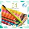 24 Crayons Aquarellables Djeco -Le Monde Heureux De Djeco 24 crayons aquarellables djeco