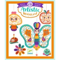 Coffret DIY Artistic String Art Le Jardin Djeco