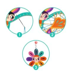 Coffret DIY Artistic String Art Le Jardin Djeco 7 Coffret DIY Artistic String Art Le Jardin Djeco -Le Monde Heureux De Djeco Coffret DIY Artistic String Art Le Jardin Djeco 2