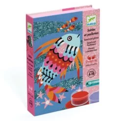 Coffret Sables Et Paillettes Arc-en-ciel De Poissons Djeco -Le Monde Heureux De Djeco Coffret Sables et paillettes Arcenciel de poissons Djeco 6