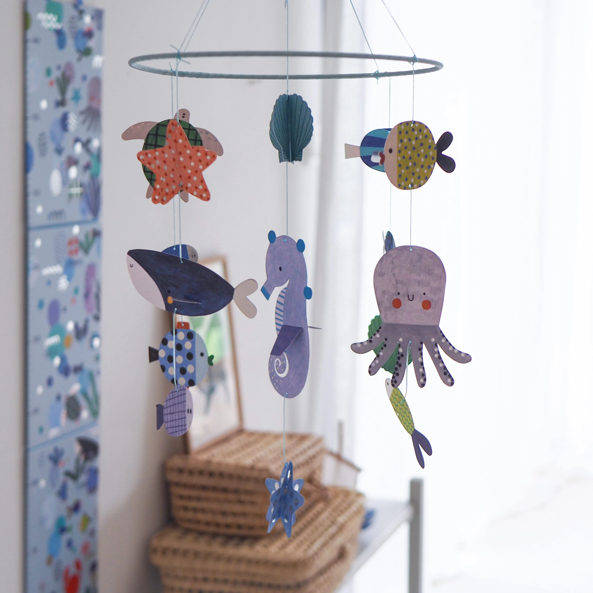 Mobile Monde Aquatique Djeco 4 Mobile Monde Aquatique Djeco – Image 2