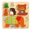 Puzzle En Relief Woodypile Djeco -Le Monde Heureux De Djeco Puzzle en relief Woodypile Djeco 2