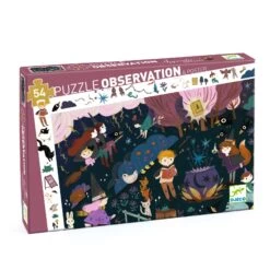 Puzzle Observation Apprentis Sorciers 54 Pcs Djeco