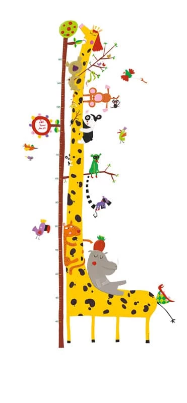 Toise Stickers Les Z'amis D'Amazonie Djeco 3 Toise Stickers Les Z'amis D'Amazonie Djeco