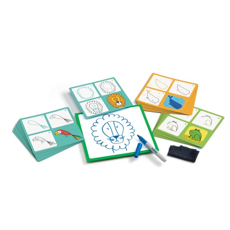 Animals And Co Step By Step - Djeco 4 Animals And Co Step By Step - Djeco – Image 2