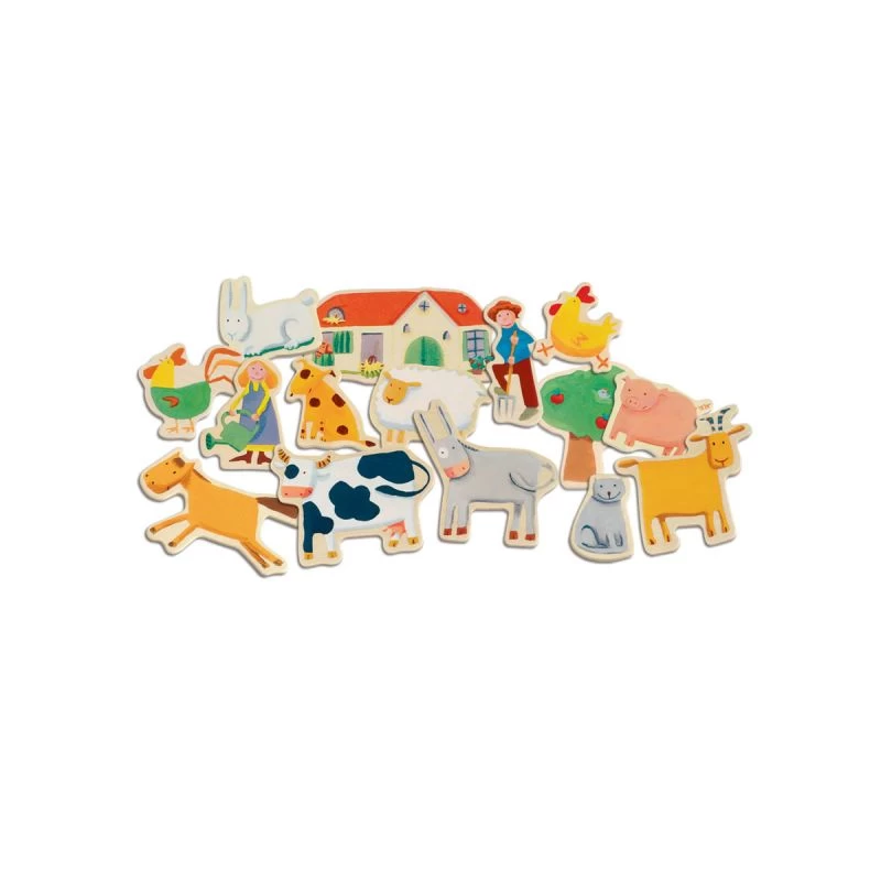 Djeco Animaux De La Ferme Magnétique Farm 4 Djeco Animaux De La Ferme Magnétique Farm – Image 2