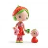 Djeco Berry Et Lila La Fraise - Figurine Tinyly 1 Djeco Berry Et Lila La Fraise - Figurine Tinyly -Le Monde Heureux De Djeco berry lila tinyly