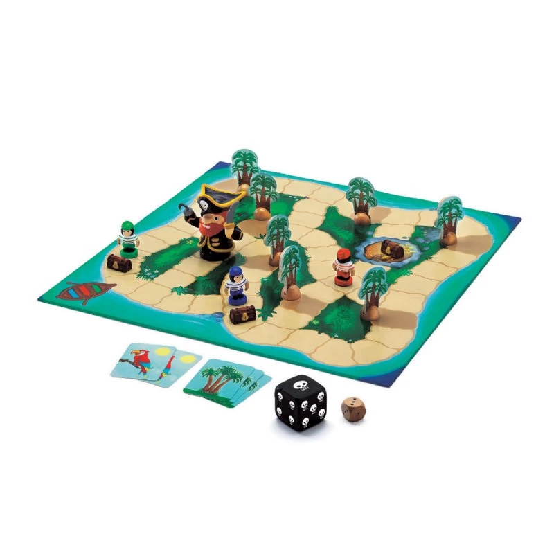 Djeco Big Pirate - Jeu De Plateau 4 Djeco Big Pirate - Jeu De Plateau – Image 2