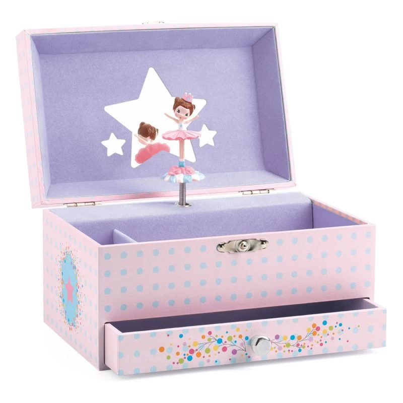 Djeco Boîte à Bijoux Musicale Mélodie De La Ballerine