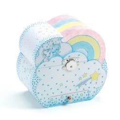 Djeco Boîte à Bijoux Musicale Rêves De Licornes