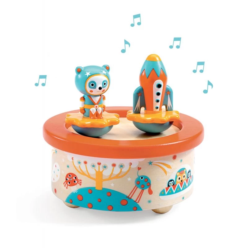 Djeco Boîte à Musique Space Melody 3 Djeco Boîte à Musique Space Melody