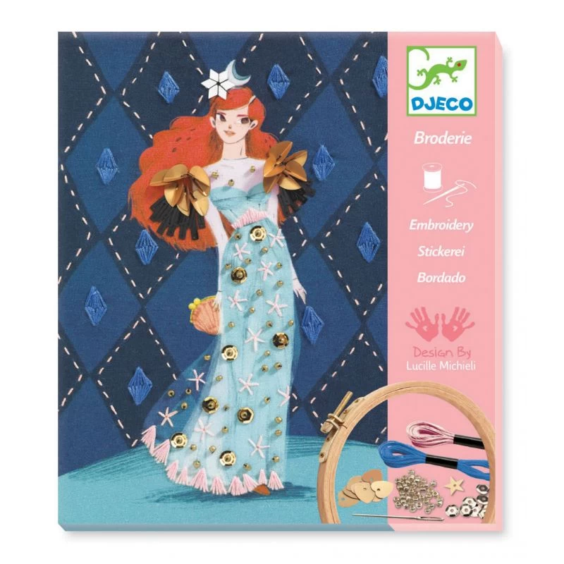 Broderie Fashion Cocktail Djeco 3 Broderie Fashion Cocktail Djeco