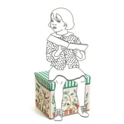 Djeco Coffre à Jouets Siège – Jardin -Le Monde Heureux De Djeco coffre a jouets siege jardin 2