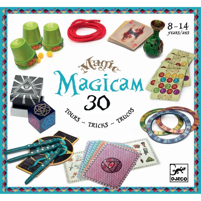 Coffret De Magie Magicam 30 Tours Djeco 3 Coffret De Magie Magicam 30 Tours Djeco
