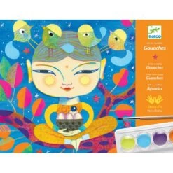 Coffret De Peinture India - Loisir Créatif Djeco