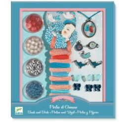 Djeco Coffret De Perles : Perles Et Oiseaux