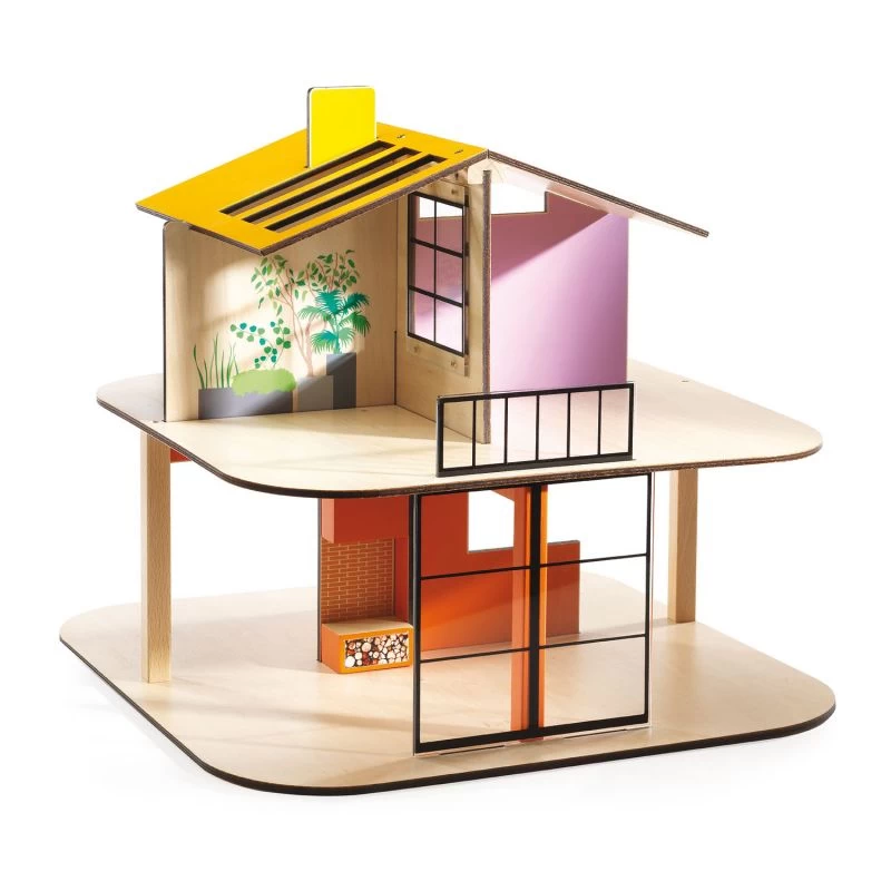 Color House - Maison De Poupées Djeco 2 Color House - Maison De Poupées Djeco