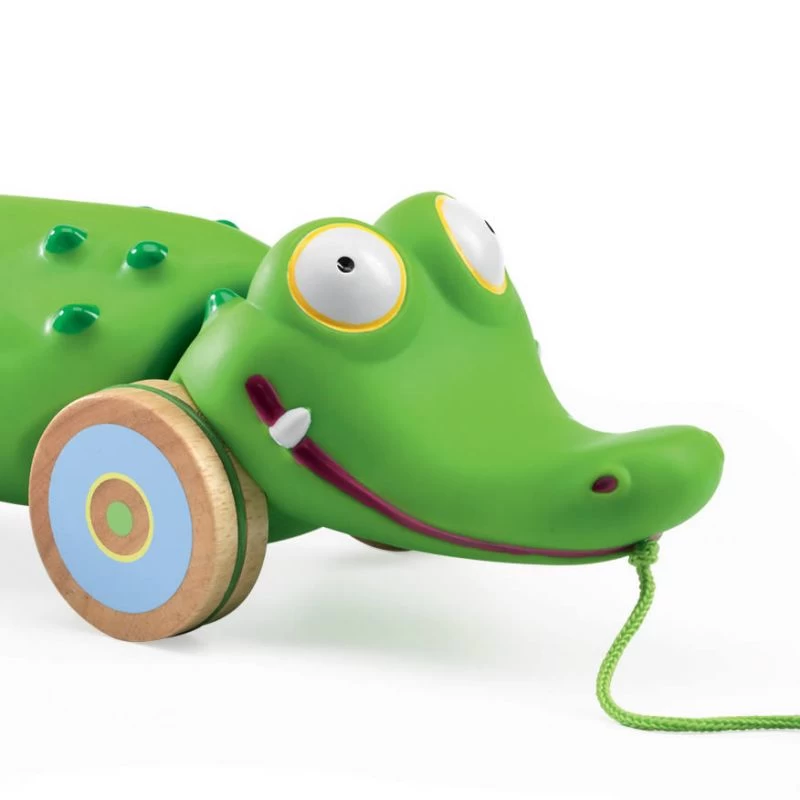 Djeco Croc’n’roll Jouet à Traîner 4 Djeco Croc’n’roll Jouet à Traîner – Image 2