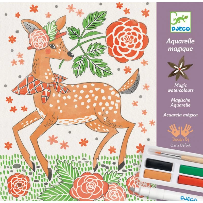 Djeco Aquarelle Magique Dandy Des Bois 3 Djeco Aquarelle Magique Dandy Des Bois