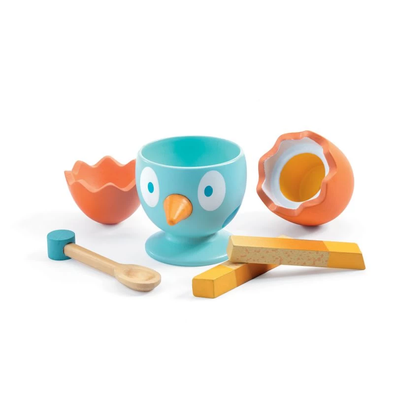 Djeco Œuf Coco - Dînette œuf à La Coque 3 Djeco Œuf Coco - Dînette œuf à La Coque