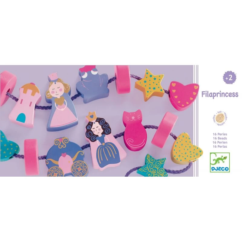 Filaprincess - Perles à Enfiler Djeco 3 Filaprincess - Perles à Enfiler Djeco