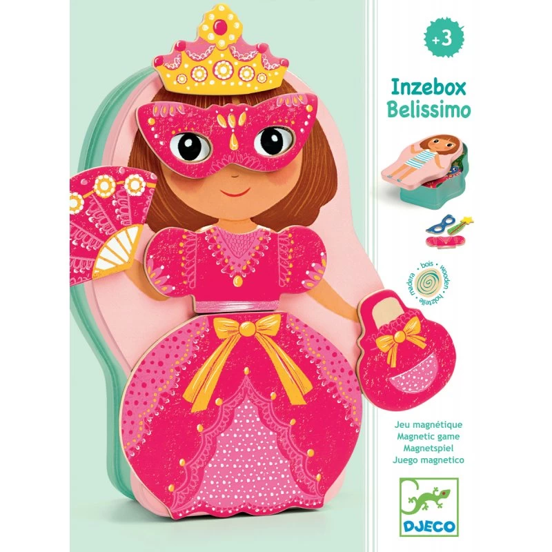 Djeco Inzebox Belissimo - Jeu Magnétique 3 Djeco Inzebox Belissimo - Jeu Magnétique