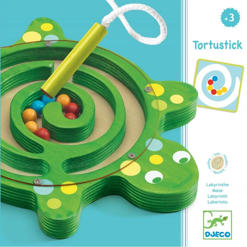 Jeu Magnétique Tortustick - Djeco 3 Jeu Magnétique Tortustick - Djeco