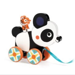 Jouet à Tirer Bois Panda Billie Baby Couleur Djeco