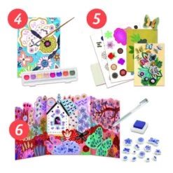 Djeco Le Jardin De Fleurs - Coffret Multi-activités -Le Monde Heureux De Djeco le jardin de fleurs coffret multi activites 5