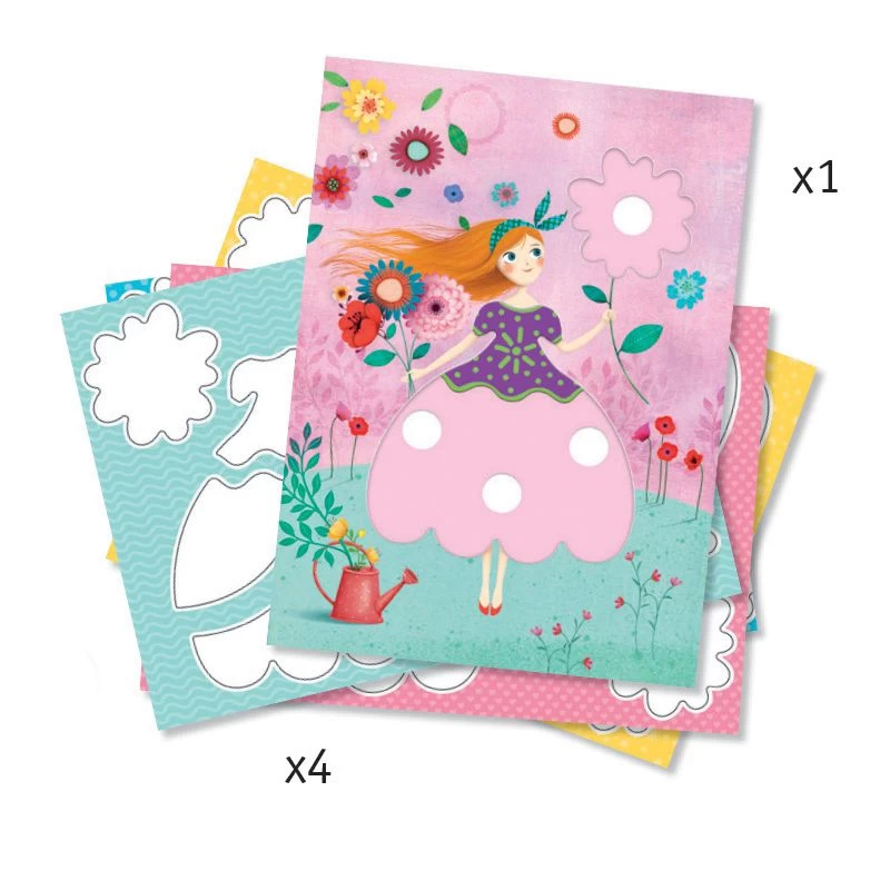 Djeco Les Jolies Robes De Marie - Feutres Magiques 4 Djeco Les Jolies Robes De Marie - Feutres Magiques – Image 2