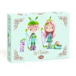 Djeco Lily & Sylvestre - Figurines Tinyly -Le Monde Heureux De Djeco lily sylvestre figurines tinyly 2
