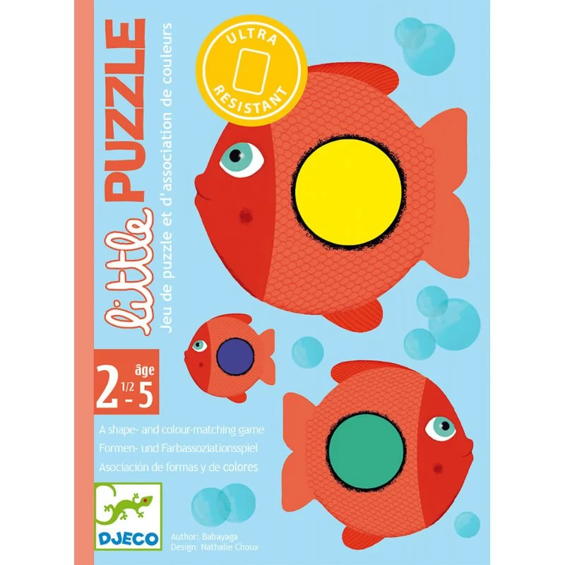 Djeco Little Puzzle - Jeu De Cartes Des Tout-petits 3 Djeco Little Puzzle - Jeu De Cartes Des Tout-petits