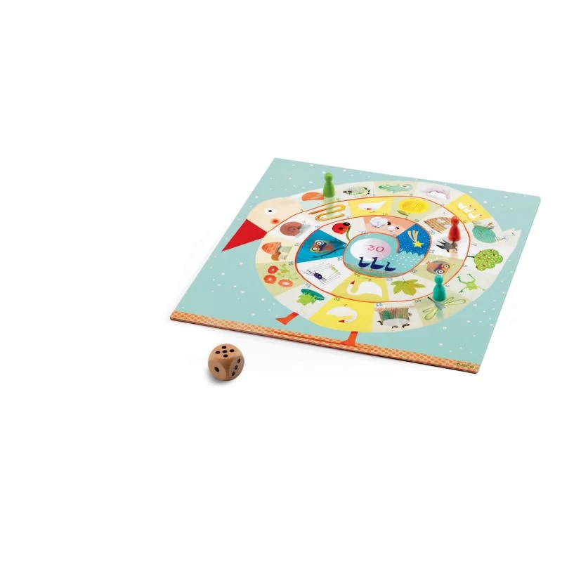 Djeco Ludo And Co Junior - Jeu De L'oie Et Petits Chevaux 4 Djeco Ludo And Co Junior - Jeu De L'oie Et Petits Chevaux – Image 2