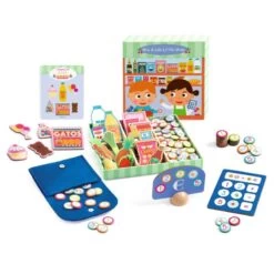 Djeco Jeu De Marchande Mia & Léo Little Shop