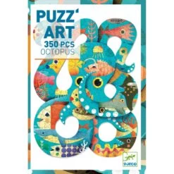 Octopus - Puzz'art Djeco 350 Pièces