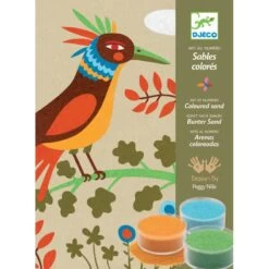 Djeco Oiseaux De Paradis - Sables Colorés -Le Monde Heureux De Djeco oiseaux de paradis sables colores 2