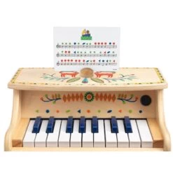Piano En Bois électronique Enfant Animambo Djeco -Le Monde Heureux De Djeco piano animambo djeco 5