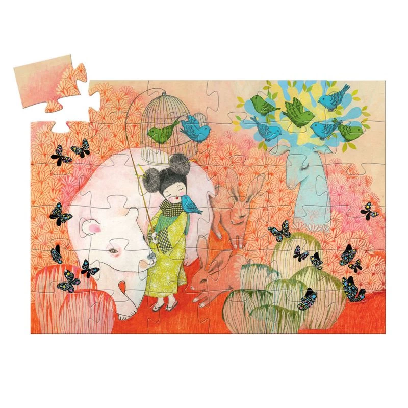 Puzzle 4 Ans Kokeishi 36 Pièces - Djeco 4 Puzzle 4 Ans Kokeishi 36 Pièces - Djeco – Image 2