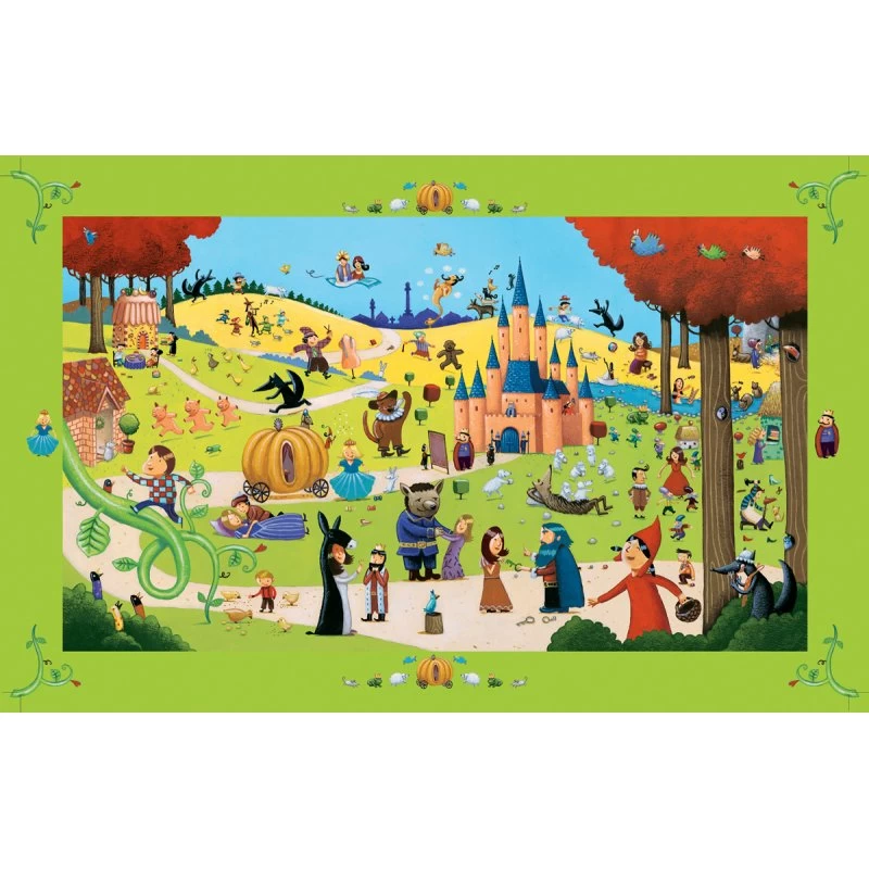 Puzzle Contes 54 Pièces - Djeco 4 Ans 5 Puzzle Contes 54 Pièces - Djeco 4 Ans – Image 3