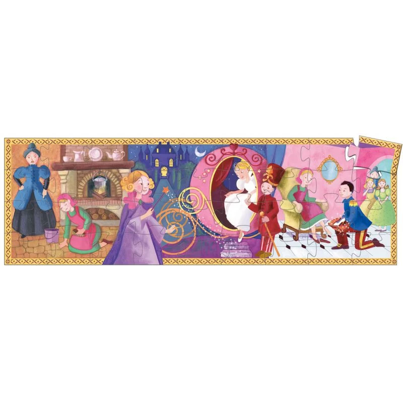 Puzzle Djeco 4 Ans Cendrillon 36 Pièces 4 Puzzle Djeco 4 Ans Cendrillon 36 Pièces – Image 2