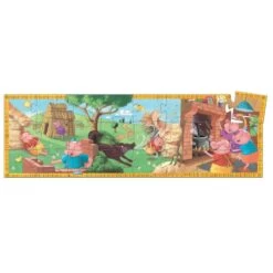 Puzzle Djeco 3 Ans Les Trois Petits Cochons 24 Pièces -Le Monde Heureux De Djeco puzzle les trois petits cochons 24 pieces 1