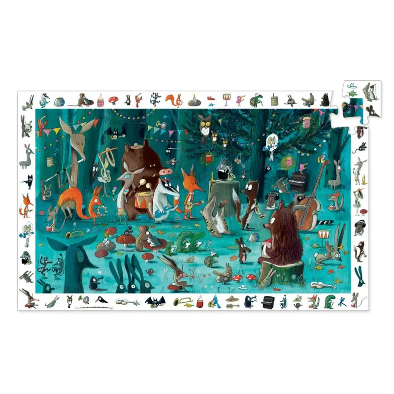 Puzzle D'observation 3 Ans L'orchestre 35 Pièces - Djeco 3 Puzzle D'observation 3 Ans L'orchestre 35 Pièces - Djeco