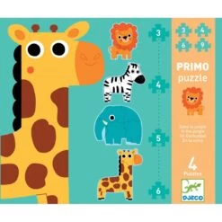 Puzzle Djeco 2 Ans Primo Dans La Jungle Djeco