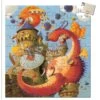 Puzzle Djeco 5 Ans Vaillant Et Les Dragons 54 Pièces -Le Monde Heureux De Djeco puzzle vaillant et les dragons 54 pieces