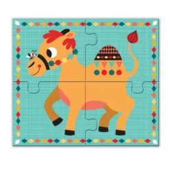 Djeco Rigolo N'co - 4 Puzzles 2 Ans 4 Pièces -Le Monde Heureux De Djeco rigolo and co 4 puzzles 4 pieces 3