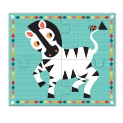Djeco Rigolo N'co - 4 Puzzles 2 Ans 4 Pièces -Le Monde Heureux De Djeco rigolo and co 4 puzzles 4 pieces 5