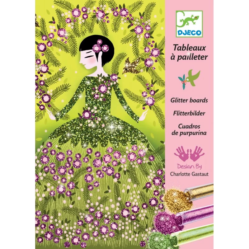 Djeco Robes à Paillettes - Tableaux à Pailleter 6 Djeco Robes à Paillettes - Tableaux à Pailleter – Image 4