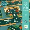 Routes - Puzzle Pop To Play - Djeco - 21 Pièces 2 Routes - Puzzle Pop To Play - Djeco - 21 Pièces -Le Monde Heureux De Djeco routes puzzle pop to play