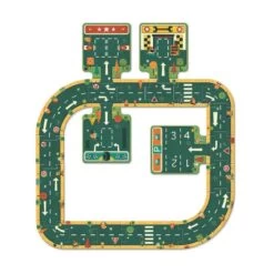 Routes - Puzzle Pop To Play - Djeco - 21 Pièces -Le Monde Heureux De Djeco routes puzzle pop to play 3